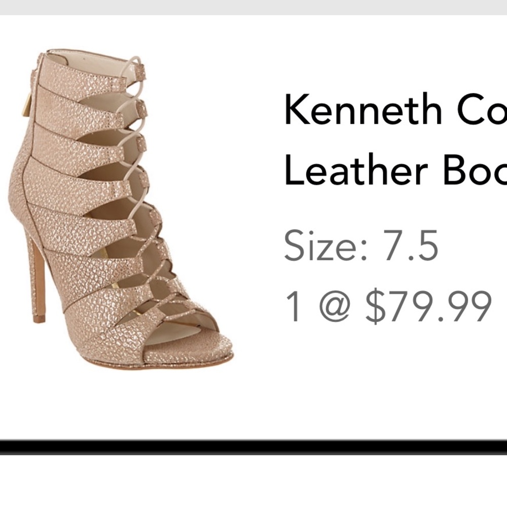 Kenneth Cole heels 7.5 NIB